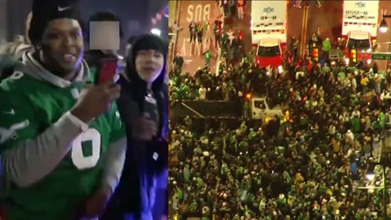 Super Bowl revelers accused of hitting Philadelphia motorcycle officer in the head