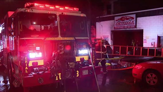 Auto body shop arson spread to homes in East Germantown: police