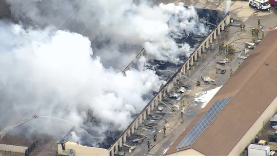 Fire rips through storage facility in Cape May Court House