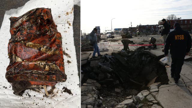 Pictured: Cockpit voice recorder found after Philly plane crash that killed 7, injured 24