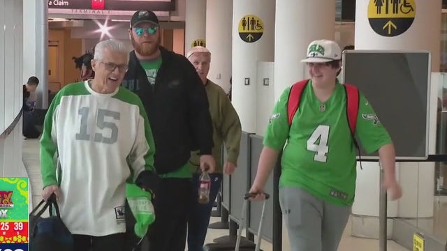 Eagles Super Bowl: Winter weather does not stop fans on their way to Super Bowl LIX