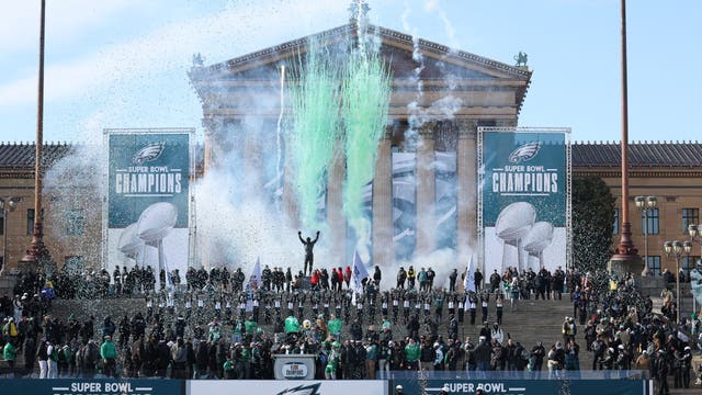 Eagles parade: Key moments from Eagles Super Bowl parade celebration