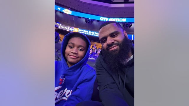 Sixers' Tyrese Maxey hosts 10-year-old Philly plane crash survivor at game