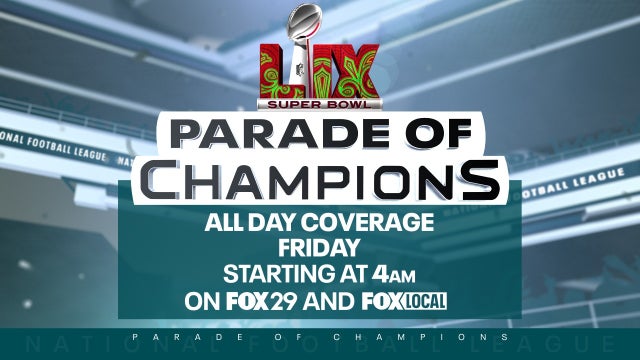 How to watch the Eagles Parade: Live coverage on FOX 29 and FOX LOCAL