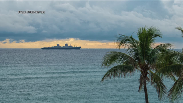 SS United States spotted in South Florida week after leaving Philadelphia