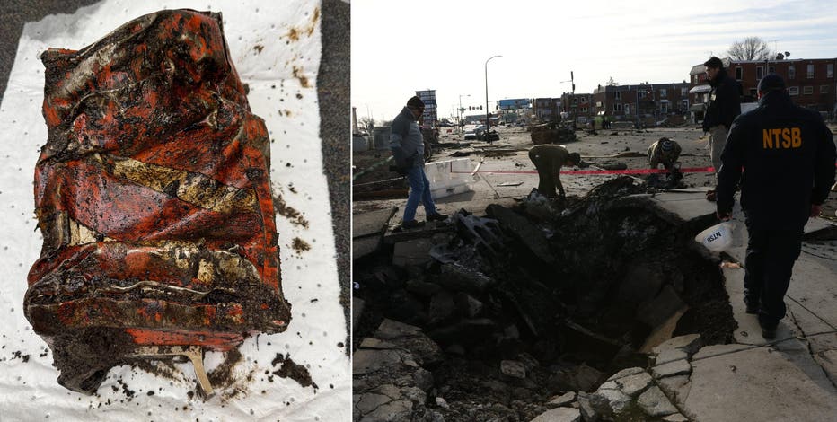 Pictured: Cockpit voice recorder found after Philly plane crash that killed 7, injured 24