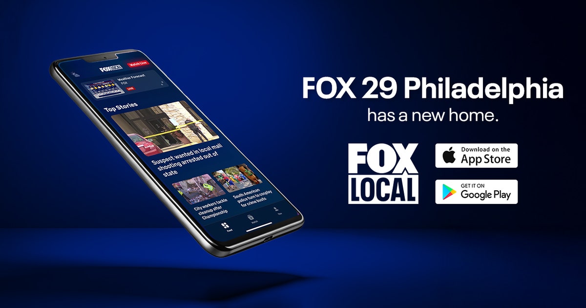 Reminder! The FOX 29 Philadelphia app is going away. Download the FOX ...