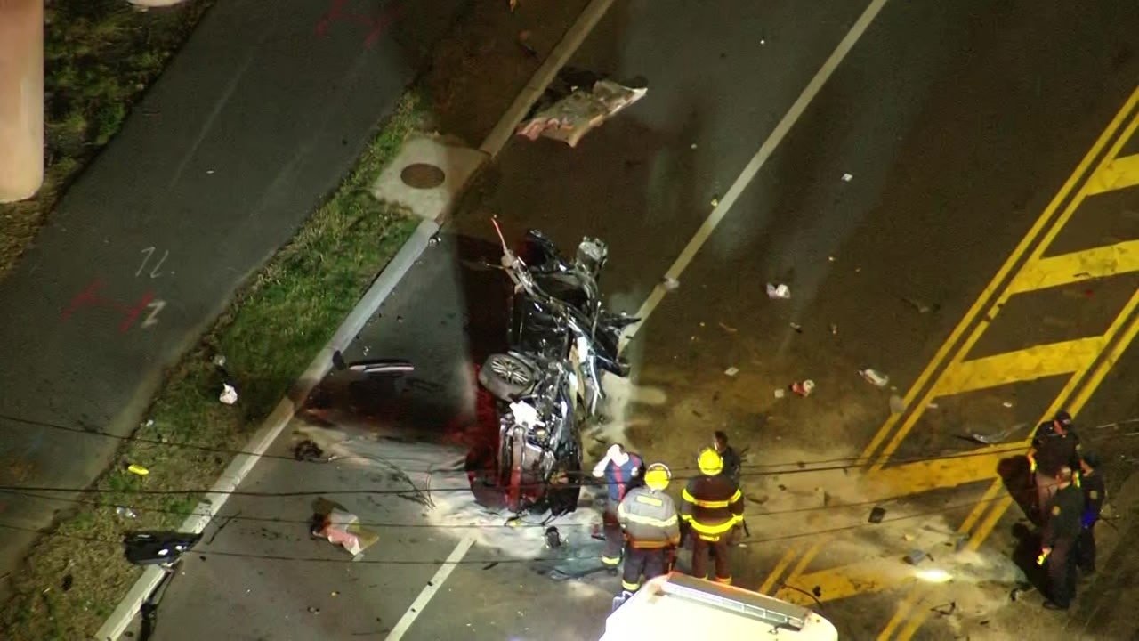 Brothers killed in rollover crash off I-95 overpass in