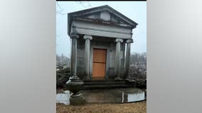 Mausoleum doors stolen from multiple cemeteries across Greater Philadelphia area