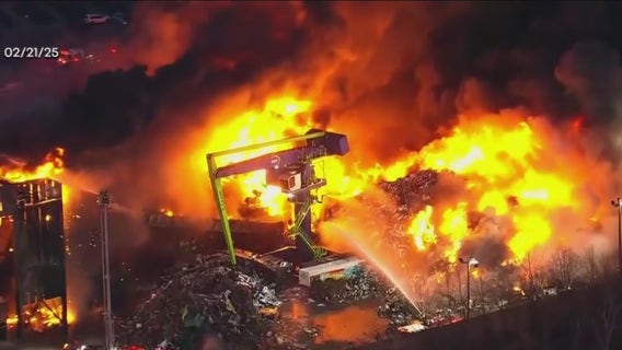 Environmental concerns remain after massive fire at Camden recycling yard
