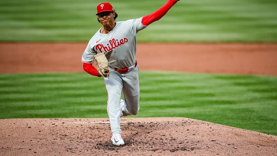 Jesús Luzardo strikes out 11 in debut for Philadelphia Phillies