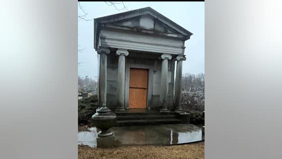 Mausoleum doors stolen from multiple cemeteries across Greater Philadelphia area