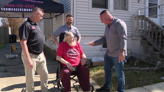 “Unbelievable:" Local company surprises NJ veteran by handing back his payment for new shower remodel