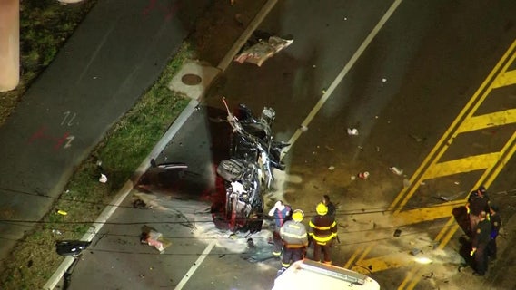 Brothers killed in rollover crash off I-95 overpass in Philadelphia ID'd by police