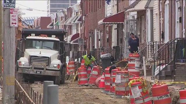 Neighbors upset as reconstruction of South Philly street heads into 5th month: 'Get it done!'