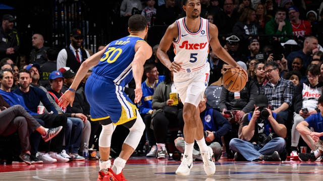 Grimes scores career-high 44 points and the 76ers beat the Warriors to end a 9-game losing streak