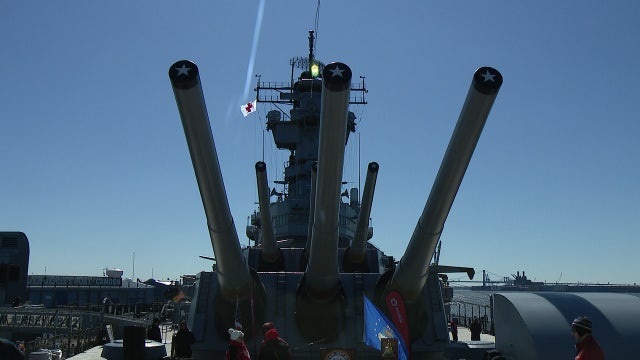 Red Cross Month kicks off aboard Battleship New Jersey