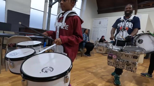 Philly drumline aims to keep youth away from violence through music and movement