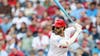 Bryce Harper reveals gender of fourth child with blue bat