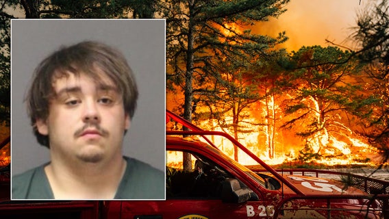 New Jersey wildfire: Man, 19, charged with arson in wildfire that has burned thousands of acres