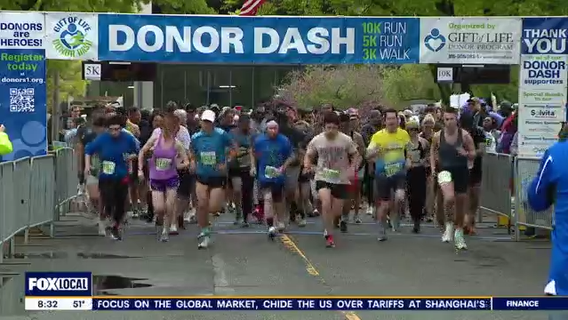 Inside the 28th annual Gift of Life Donor Dash in Philadelphia