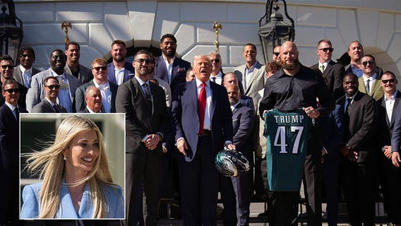 Eagles player gushes over Ivanka Trump after White House visit