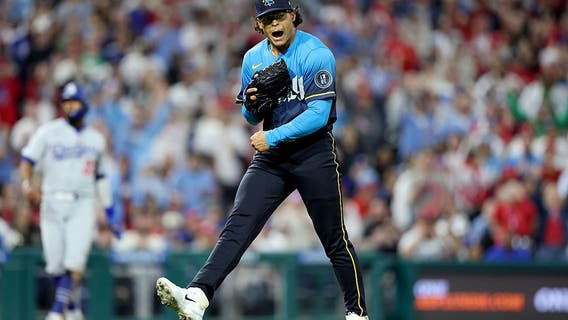 Luzardo strikes out 8 as Phillies end World Series champion Dodgers perfect start with 3-2 win