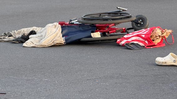 Man in wheelchair fatally struck by school bus in Philly: police