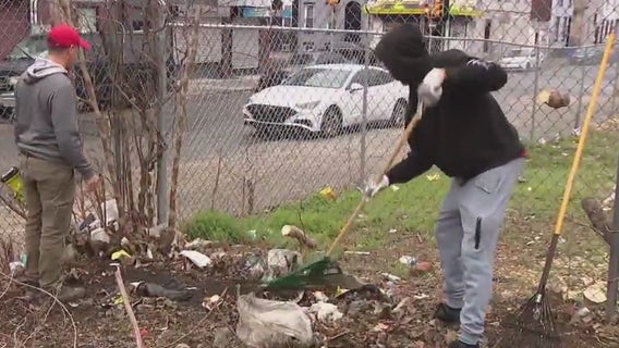 Philly Spring Cleaning: Hundreds volunteer for city-wide cleaning while tires removed from Tacony Park