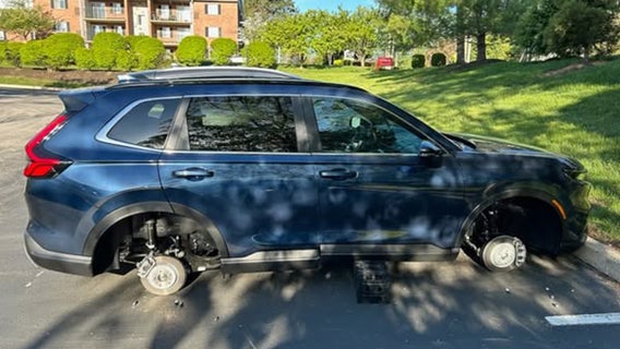 Police suggest adding locking lug nuts to wheels after tire thefts in Chester County community