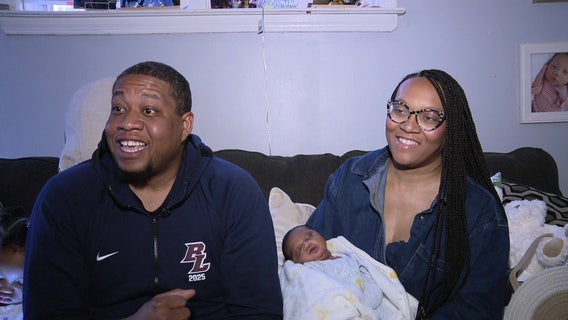 Delco mother goes into labor, delivers her baby at home: 'The baby slid right out like a water park'