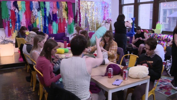 Crafting for a cause after thieves destroy yarn bomb installation in South Philly