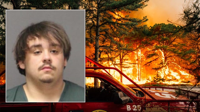 New Jersey wildfire: Man, 19, charged with arson in wildfire that has burned thousands of acres