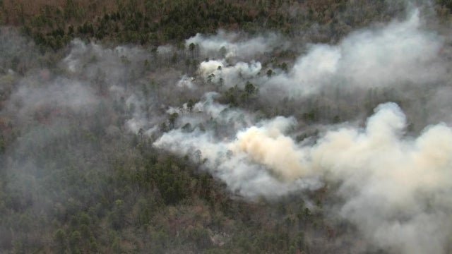 NJ wildfires: Crews make significant progress battling South Jersey wildfire