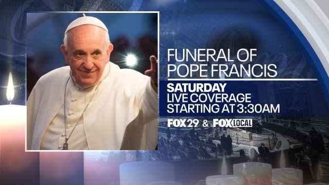 How to watch Pope Francis' funeral on FOX 29 and FOX LOCAL