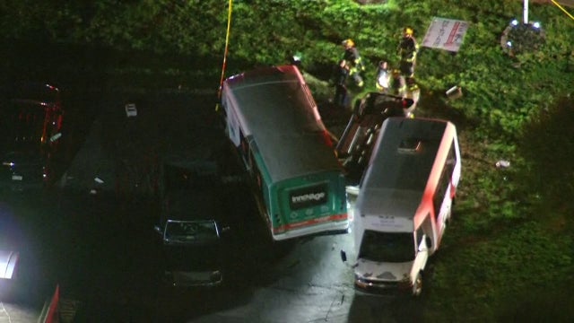 1 killed, 3 injured in violent crash on Bustleton street