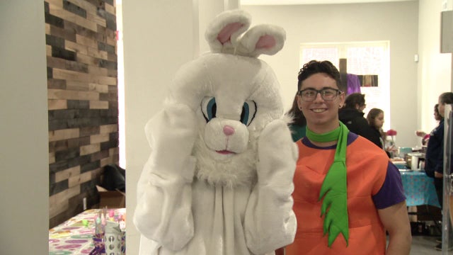 Community gathers for Easter giveaway delivering to 40 food banks for those in need