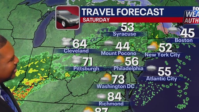 Philadelphia weather: Mild, cloudy weekend ahead for Philadelphia with periods of rain