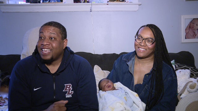 Delco mother goes into labor, delivers her baby at home: 'The baby slid right out like a water park'