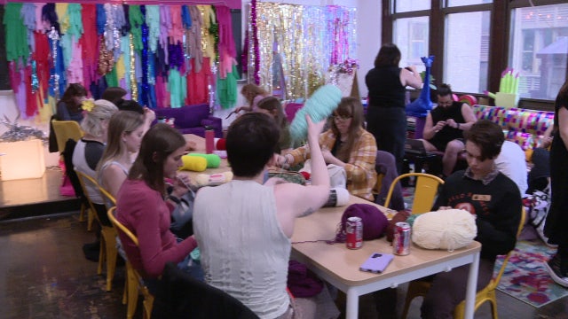 Crafting for a cause after thieves destroy yarn bomb installation in South Philly