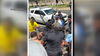 Man charged after Philly officer shot, fights erupt near Overbrook High School: police