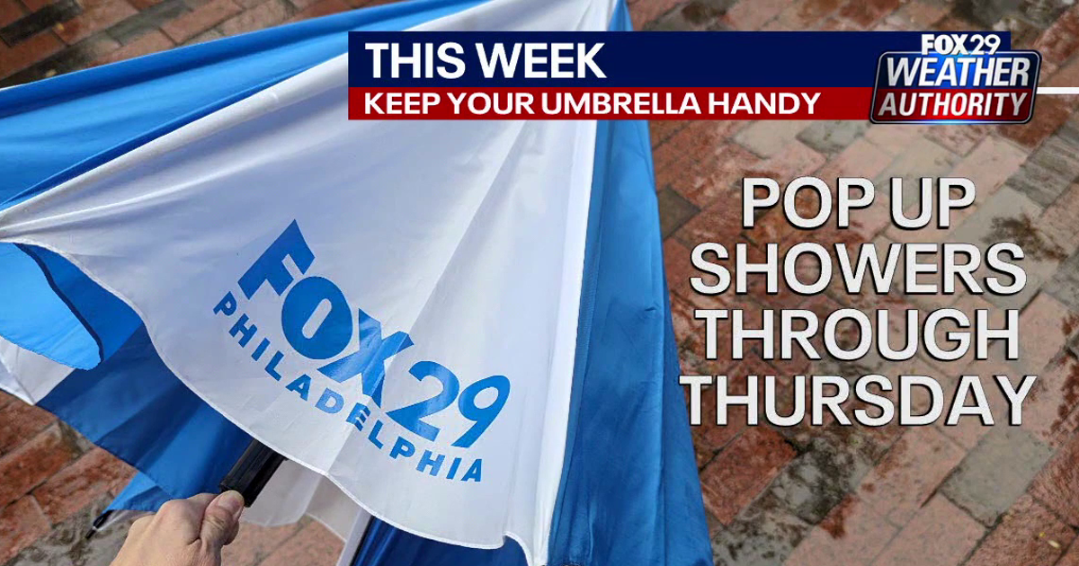 Philadelphia weather: Wet week ahead after Saturday soaker | FOX 29 ...