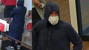 Bank robber wanted in Bucks County after search causes officer-involved crash: police