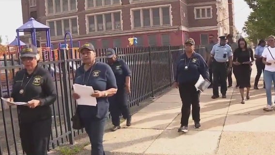 12th District police hold peace patrol in Southwest Philly