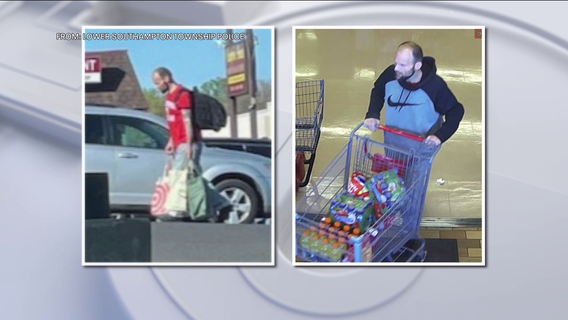 Serial thief stealing carts of Gatorade, Snapple and Red Bull in Bucks County: police