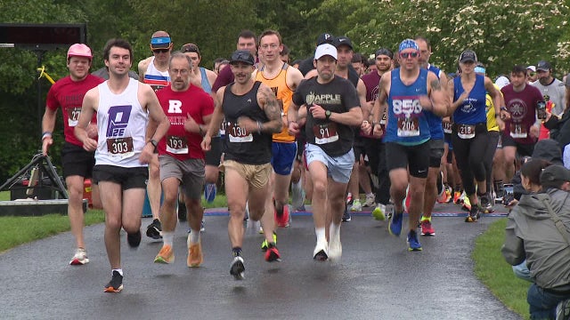 Hundreds gather for Gaudreau Family 5K run/walk