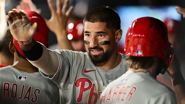 Castellanos has HR and 4 RBIs, Schwarber and Bohm also go deep as Phillies beat Rays 8-4
