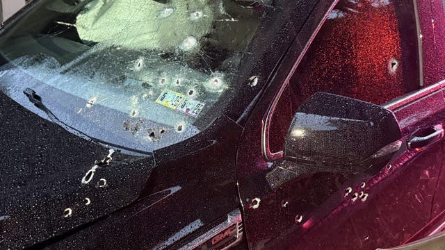 Man stable after car struck by over 30 gunshots at Courtyard by Marriott parking lot: police