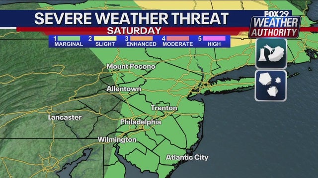 Philadelphia weather: Tornado confirmed as earlier strong storms left behind flooding