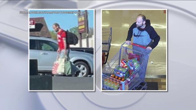 Serial thief stealing carts of Gatorade, Snapple and Red Bull in Bucks County: police